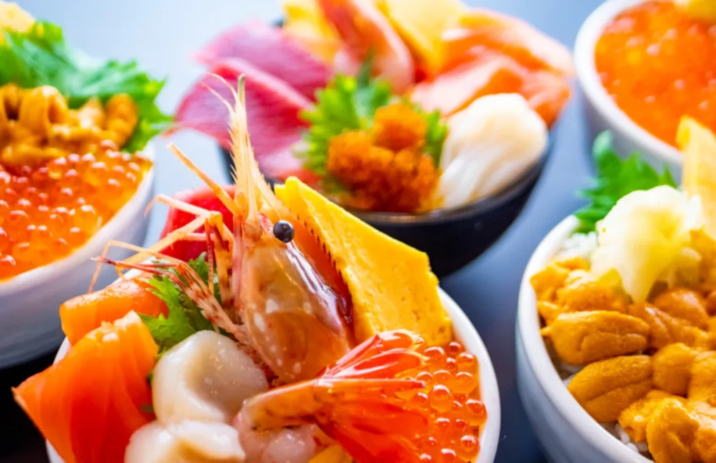 seasonal seafood in hokkaido