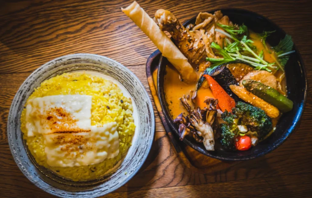 sapporo soup curry and miso ramen